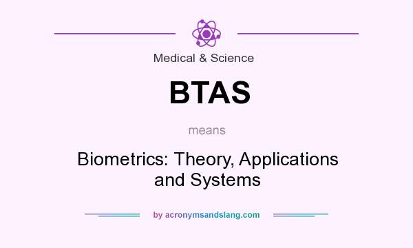What does BTAS mean? It stands for Biometrics: Theory, Applications and Systems