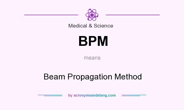 What does BPM mean? It stands for Beam Propagation Method