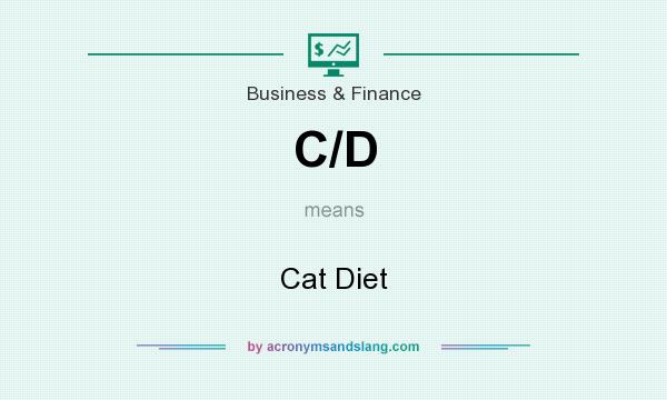 What does C/D mean? It stands for Cat Diet