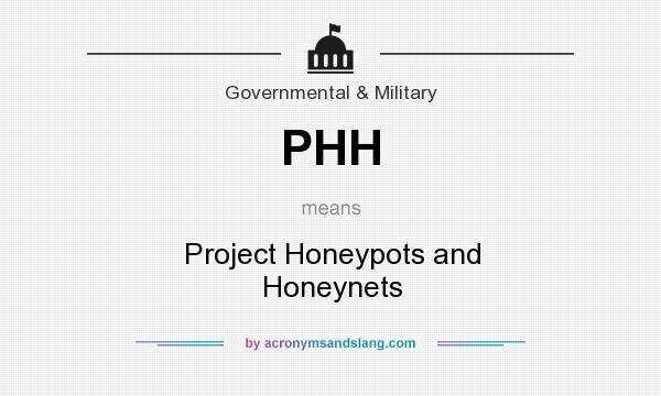 What does PHH mean? It stands for Project Honeypots and Honeynets