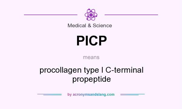 What does PICP mean? It stands for procollagen type I C-terminal propeptide