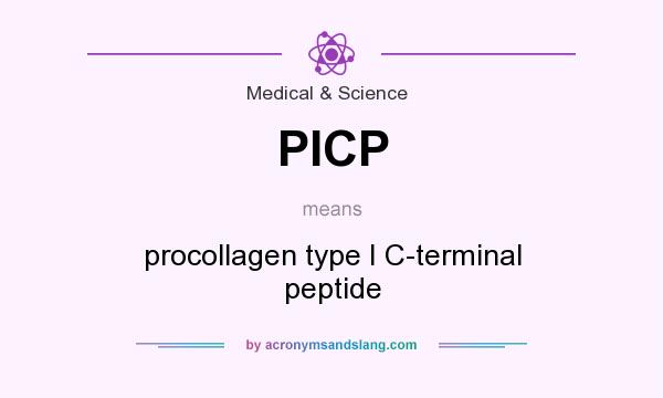 What does PICP mean? It stands for procollagen type I C-terminal peptide