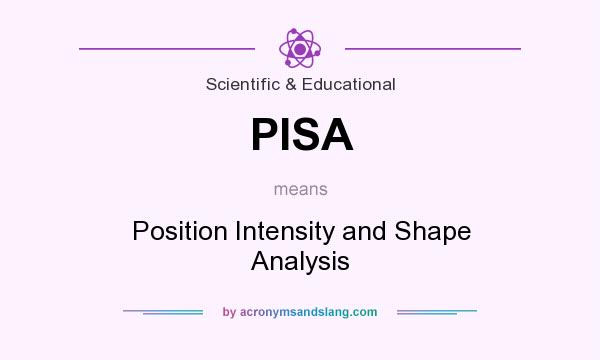 What does PISA mean? It stands for Position Intensity and Shape Analysis