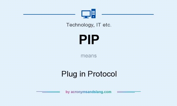 What does PIP mean? It stands for Plug in Protocol