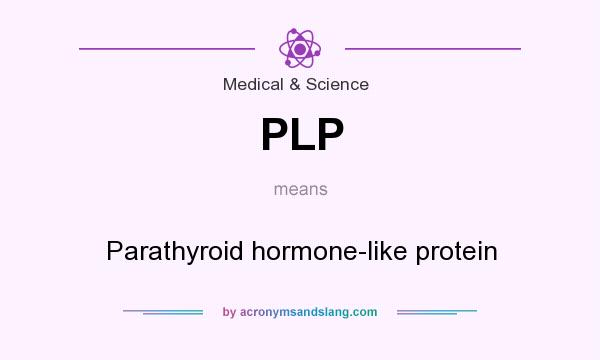 What does PLP mean? It stands for Parathyroid hormone-like protein