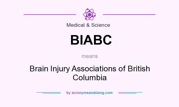 What does BIABC mean? It stands for Brain Injury Associations of British Columbia
