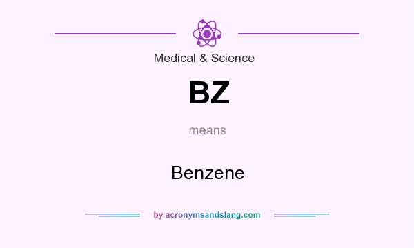 What does BZ mean? It stands for Benzene
