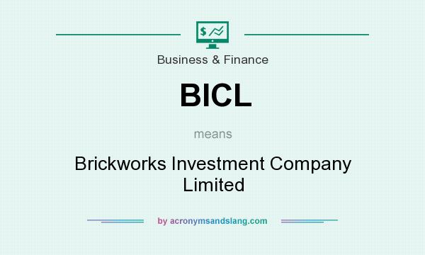 What does BICL mean? It stands for Brickworks Investment Company Limited