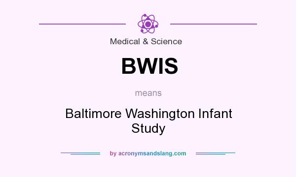 What does BWIS mean? It stands for Baltimore Washington Infant Study