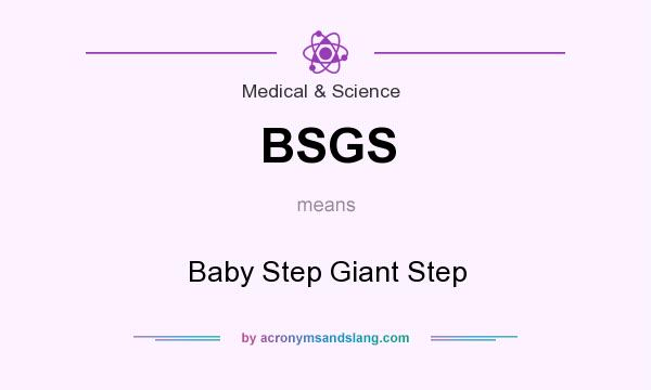 What does BSGS mean? It stands for Baby Step Giant Step