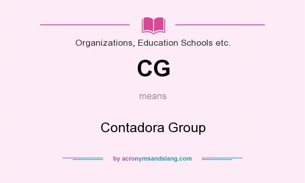 What does CG mean? It stands for Contadora Group