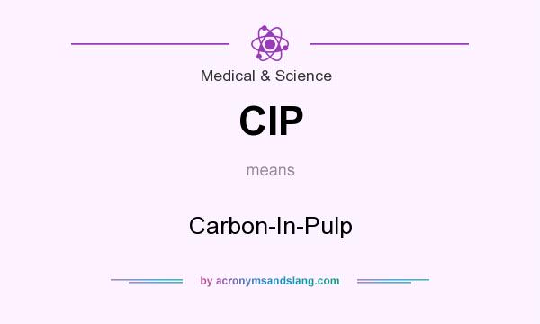 What does CIP mean? It stands for Carbon-In-Pulp