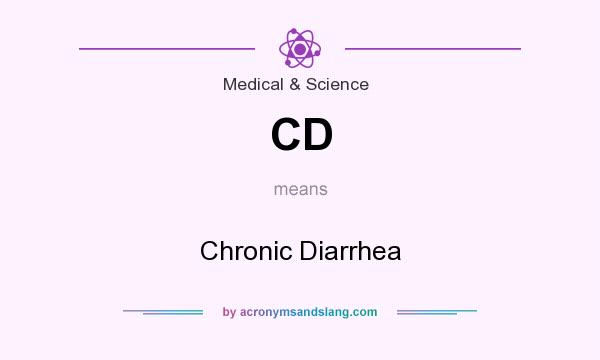 What does CD mean? It stands for Chronic Diarrhea