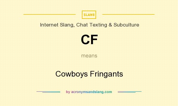 What does CF mean? It stands for Cowboys Fringants