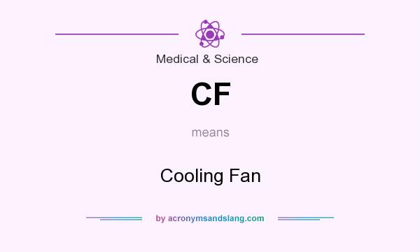 What does CF mean? It stands for Cooling Fan