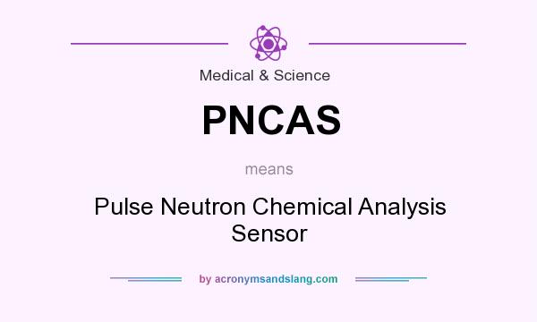 What does PNCAS mean? It stands for Pulse Neutron Chemical Analysis Sensor