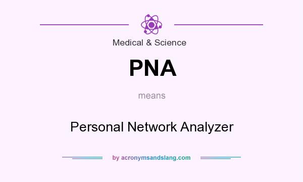 What does PNA mean? It stands for Personal Network Analyzer