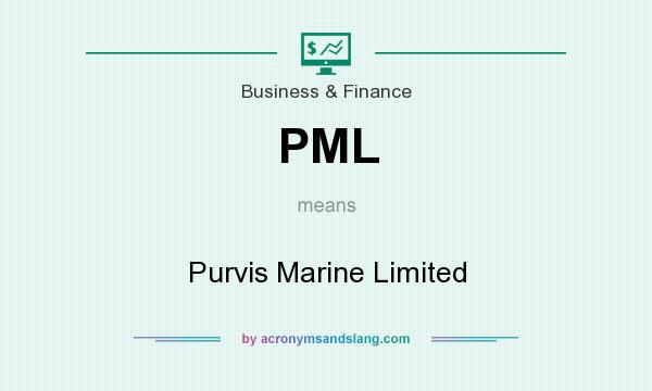 What does PML mean? It stands for Purvis Marine Limited