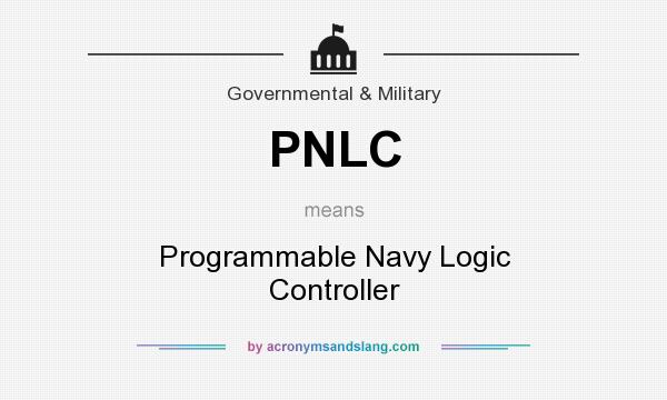 What does PNLC mean? It stands for Programmable Navy Logic Controller