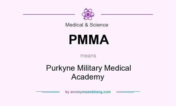 What does PMMA mean? It stands for Purkyne Military Medical Academy