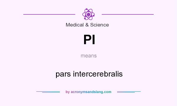 What does PI mean? It stands for pars intercerebralis
