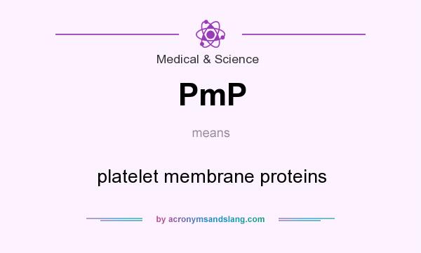 What does PmP mean? It stands for platelet membrane proteins