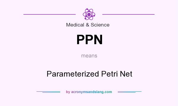 What does PPN mean? It stands for Parameterized Petri Net