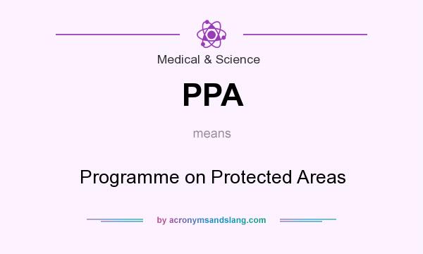 What does PPA mean? It stands for Programme on Protected Areas