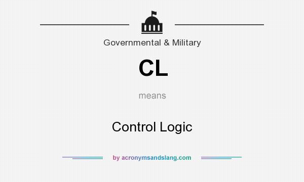 What does CL mean? It stands for Control Logic