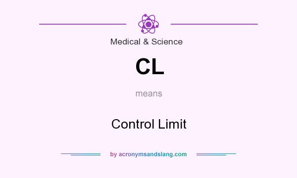 What does CL mean? It stands for Control Limit