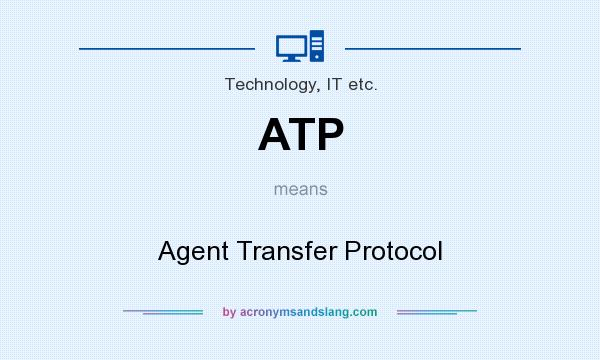 What does ATP mean? It stands for Agent Transfer Protocol