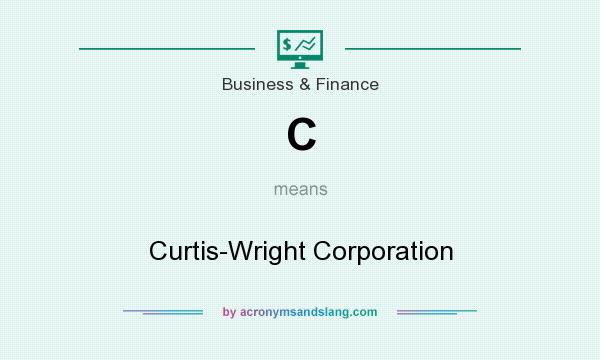 What does C mean? It stands for Curtis-Wright Corporation