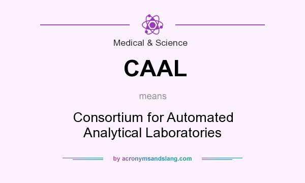 What does CAAL mean? It stands for Consortium for Automated Analytical Laboratories