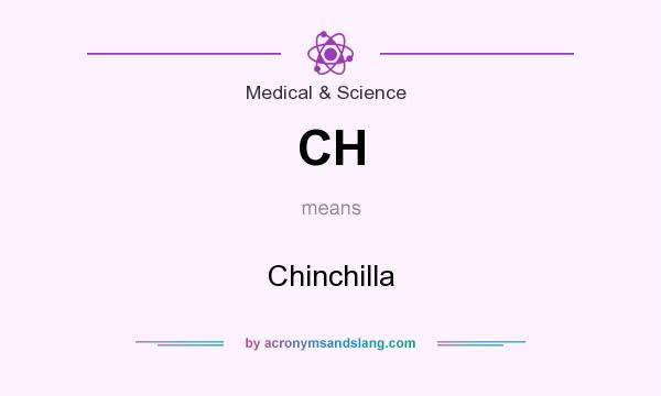 What does CH mean? It stands for Chinchilla