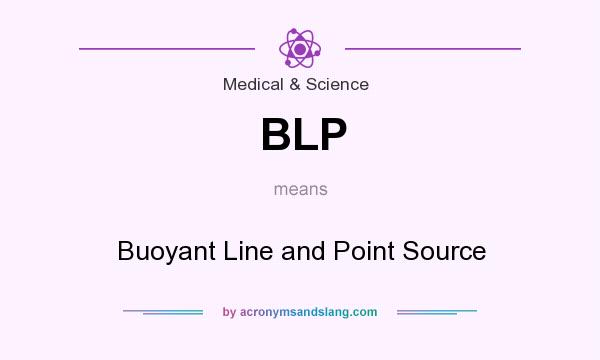 What does BLP mean? It stands for Buoyant Line and Point Source