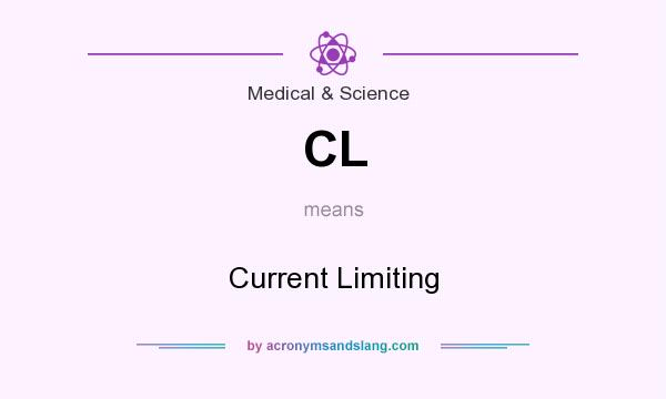 What does CL mean? It stands for Current Limiting