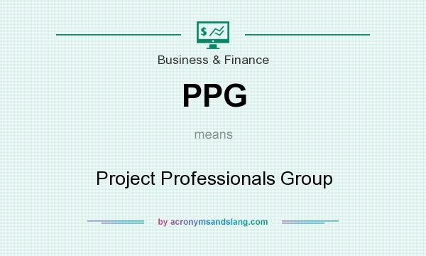 What does PPG mean? It stands for Project Professionals Group