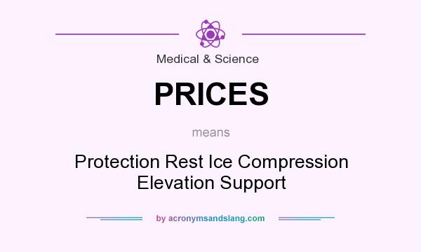 What does PRICES mean? It stands for Protection Rest Ice Compression Elevation Support