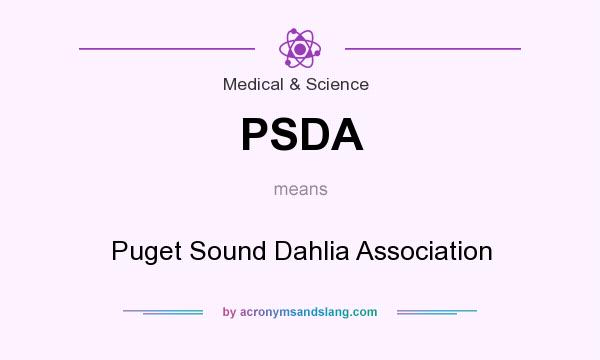 What does PSDA mean? It stands for Puget Sound Dahlia Association