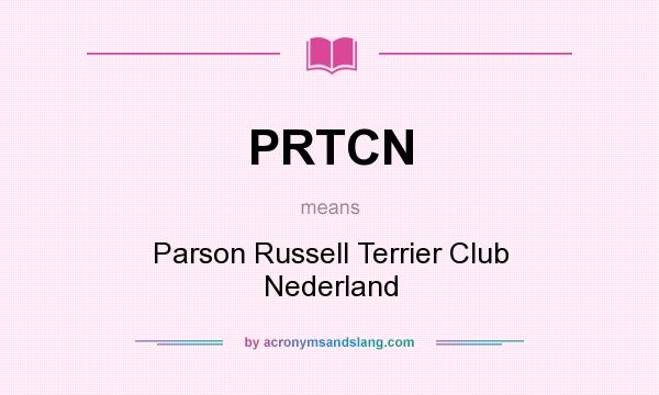 What does PRTCN mean? It stands for Parson Russell Terrier Club Nederland
