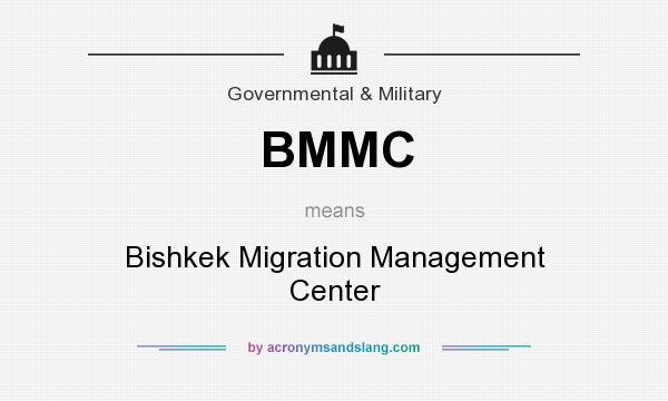 What does BMMC mean? It stands for Bishkek Migration Management Center
