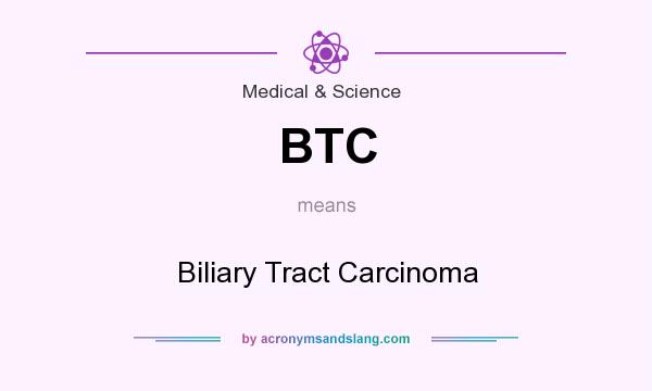 What does BTC mean? It stands for Biliary Tract Carcinoma
