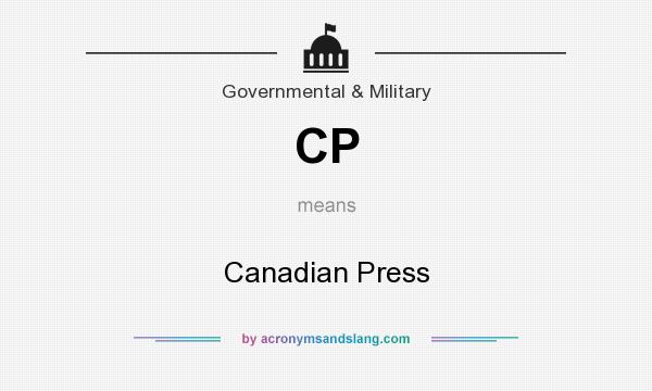 What does CP mean? It stands for Canadian Press