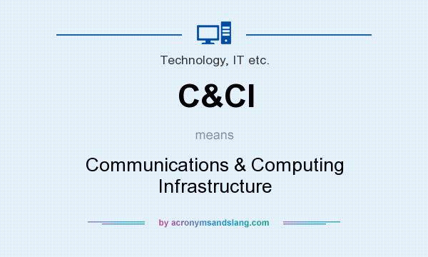 What does C&CI mean? It stands for Communications & Computing Infrastructure
