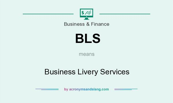 What does BLS mean? It stands for Business Livery Services