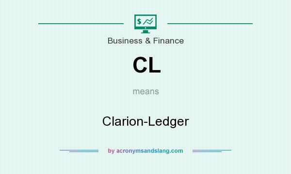 What does CL mean? It stands for Clarion-Ledger