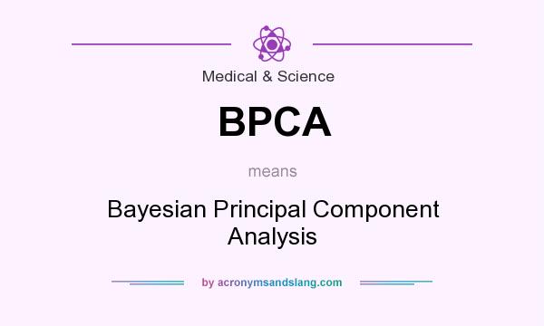 What does BPCA mean? It stands for Bayesian Principal Component Analysis