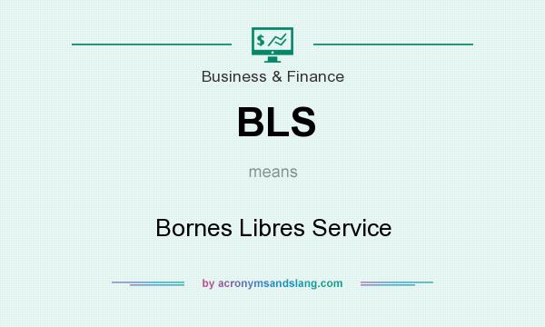 What does BLS mean? It stands for Bornes Libres Service