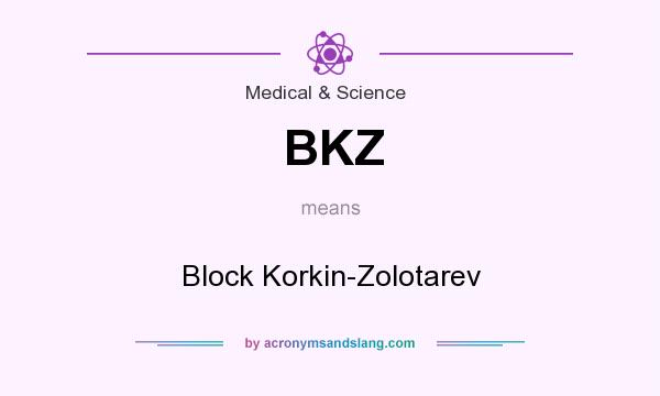 What does BKZ mean? It stands for Block Korkin-Zolotarev