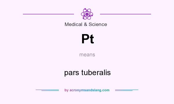 What does Pt mean? It stands for pars tuberalis
